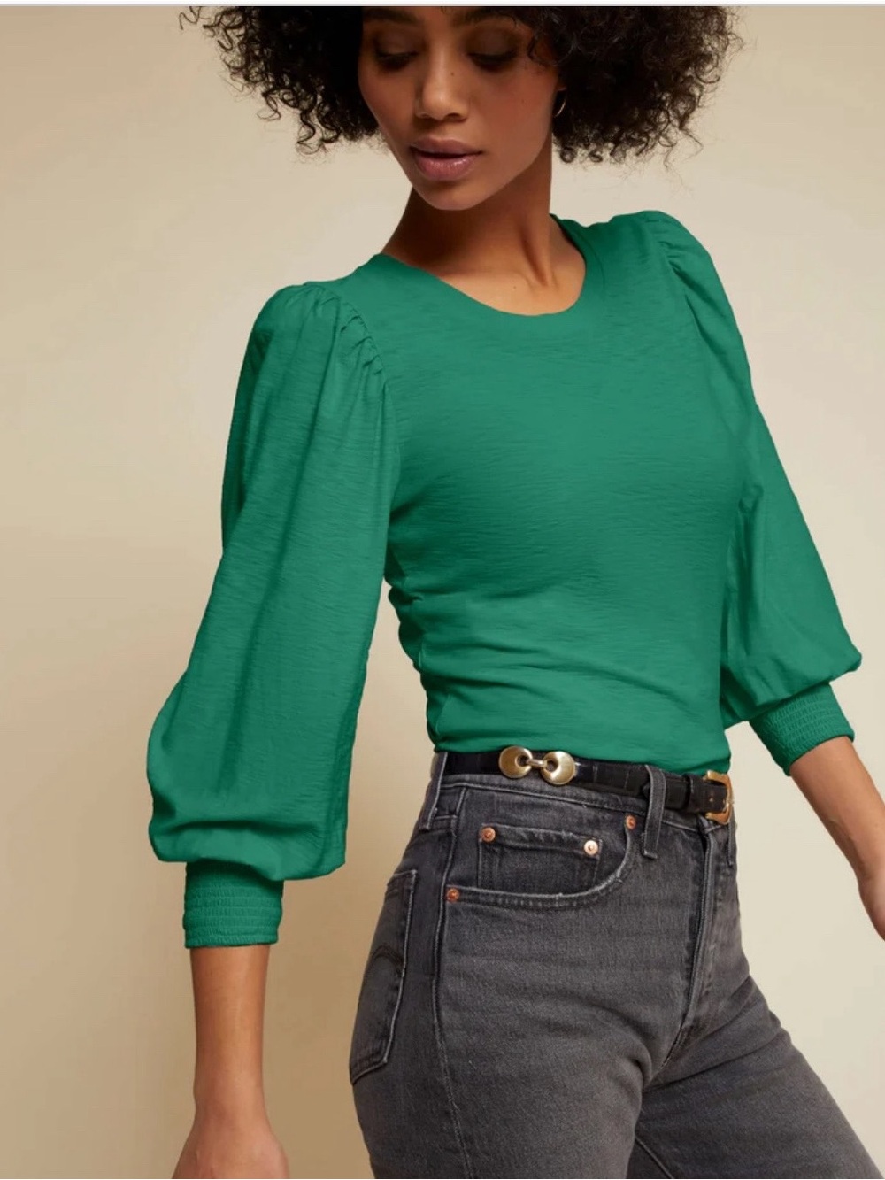 Nation, Ltd Loren Tee in Fern (Green), sz Medium
